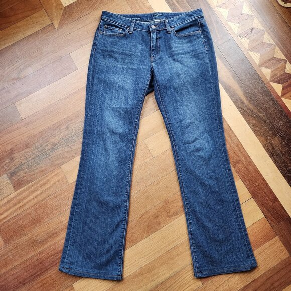 LOFT Curvy Medium Wash Bootcut Jeans Size 6 - Picture 1 of 16